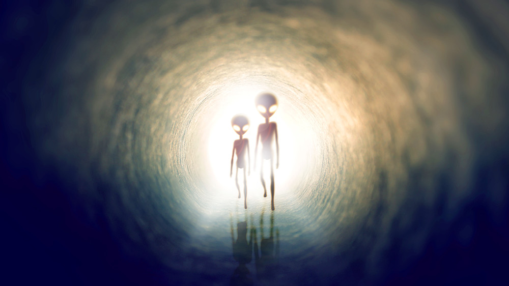 aliens, light, dark edges